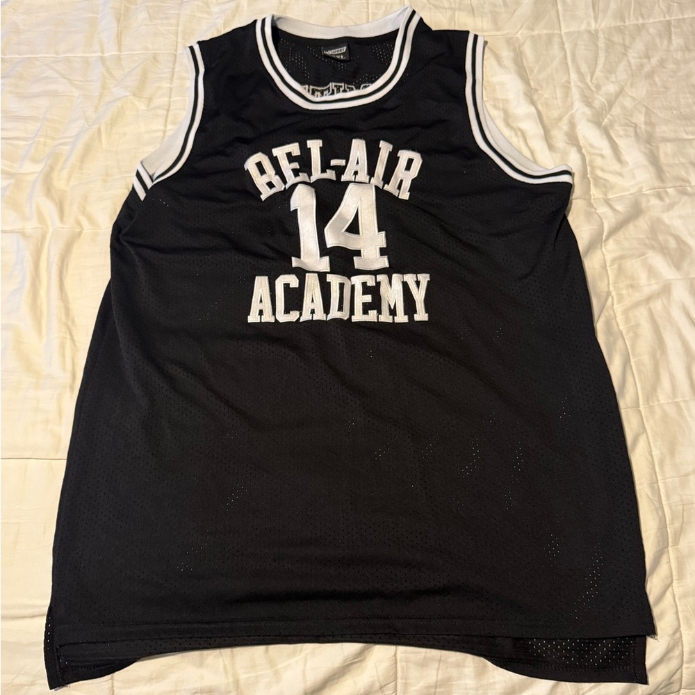 JoliSport Black and White Sportswear Jersey (Fresh Prince of Bel-Air)